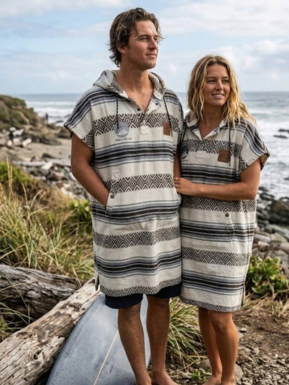 Slowtide Oso Extra Warm Changing Poncho Size S/M Towell Coverup Unisex Absorbent